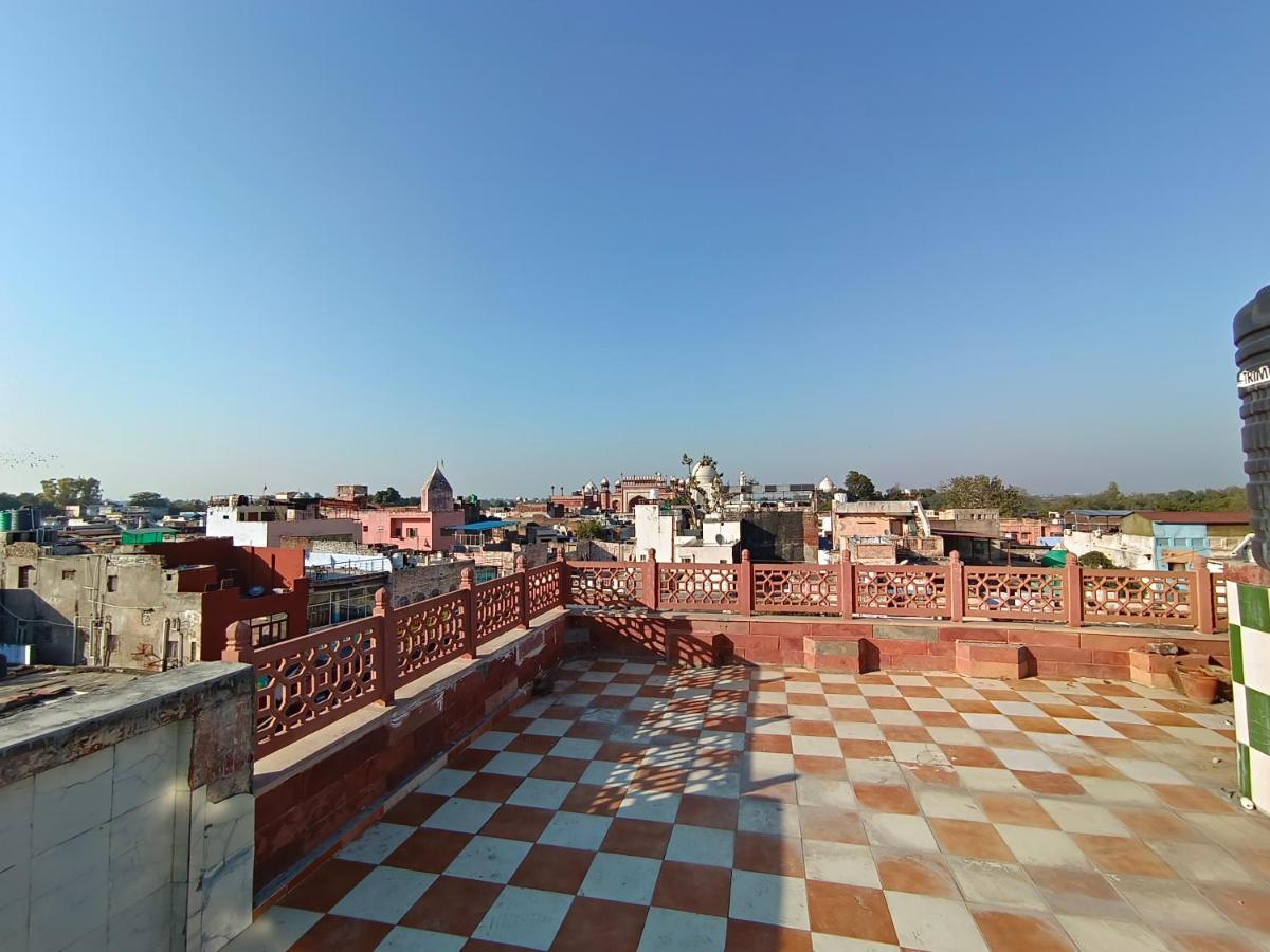 Hotel India Inn Walking Distance From Taj Mahal-- Rooftop Taj Mahal View 阿格拉 外观 照片